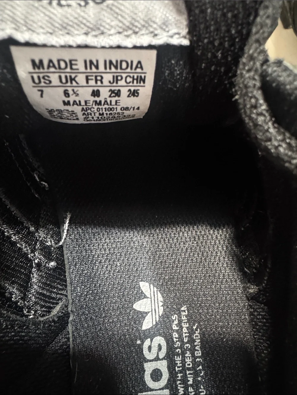 adidas never worn